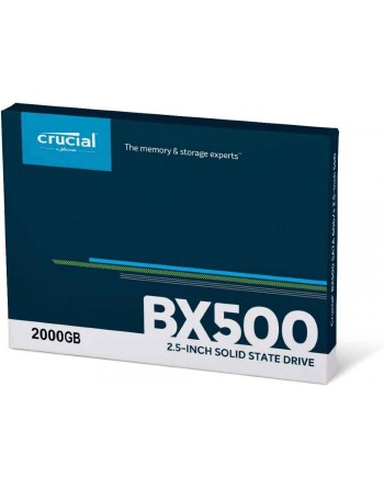 Crucial 2.5" 2TB SSD, BX500...