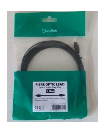 AV link Fibre Optic Lead